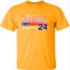 5X-Large Gold Mens Robert F Kennedy Jr. for President 2024 T-Shirt view 2