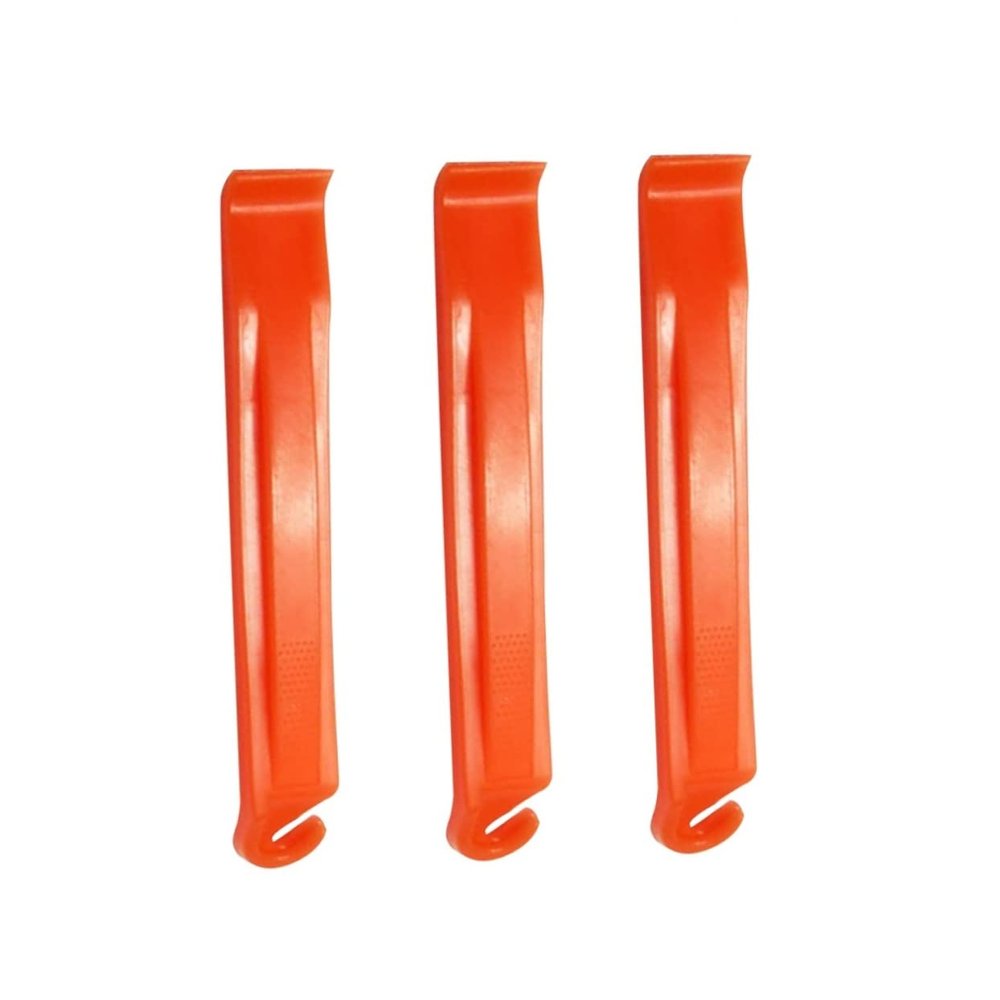CORHAD 3pcs Tire Repair Kit Bike Tire Levers Tyre Crowbar Opener for Easy Replacement Random Color