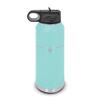 RDW 205 206 207 Water Bottle 32 oz - Laser Engraved w/Flip Top Removable Straw - Polar Camel - Stainless Steel - Vacuum Insulated - Double Walled - Drinkware Bottles - Airliner - Teal view 1
