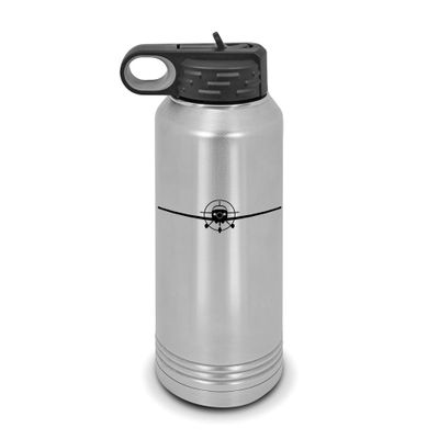 RDW 400 / TTX Water Bottle 32 oz - Laser Engraved w/Flip Top Removable Straw - Polar Camel - Stainless Steel - Vacuum Insulated - Double Walled - Drinkware Bottles - Aircraft - Stainless Steel