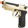 Evike Airsoft - WE-Tech M9A1 Metal Gas Blowback Airsoft Pistol 24k (Color: Gold) - (PID: 29467) view 1