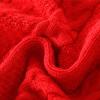 Newborn Infant Baby Knitted Romper Cotton Long Sleeve Boy Girl Sweater Clothes Baby Baby Boy First Birthday Outfit (Red, 0-3 Months) view 3