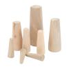 10pcs Soft Wood Plugs Marine Tapered Thru Hull Emergency Soft Wood Plugs Drain Plug for Filling Holes and Stop Leaks view 4