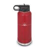 RDW Citation X Water Bottle 32 oz - Laser Engraved w/Flip Top Removable Straw - Polar Camel - Stainless Steel - Vacuum Insulated - Double Walled - Drinkware Bottles - Business Jet - Maroon view 1