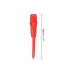 PATIKIL Plastic Dart Tips, 100 Pack 2BA Thread Soft Dart Tips Plastic Tip Soft Tip Dart Accessories, Red view 2