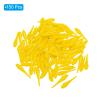 PATIKIL Plastic Dart Tips, 150 Pack 2BA Thread Soft Dart Tips Plastic Tip Soft Tip, Yellow view 3