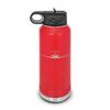 Hawker 800XP Water Bottle 32 oz - Laser Engraved w/Flip Top Removable Straw - Polar Camel - Stainless Steel - Vacuum Insulated - Double Walled - Drinkware Bottles - 800 Aircraft - Red view 1
