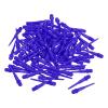 PATIKIL Plastic Dart Tips, 50 Pack 2BA Thread Soft Dart Tips Plastic Tip Soft Tip Dart Accessories, Blue view 1