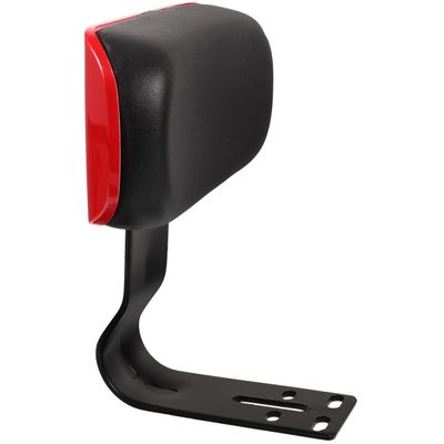 Bike Backrest Seat with Thick Padding and Metal Support for Electric Bicycle Rear Passenger Comfort and Safety Universal Fit Rear Rack Back Cushion