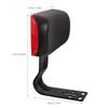 Bike Backrest Seat with Thick Padding and Metal Support for Electric Bicycle Rear Passenger Comfort and Safety Universal Fit Rear Rack Back Cushion view 4