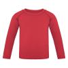 Auranso Boys Rash Guard Swim Shirt UPF 50+ Long Sleeve Sun Protection Quick Dry Shirt Red 10-11Years