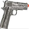 Evike Airsoft - WE-Tech Heavy Weight Filigree Airsoft 1911 Gas Blowback GBB Airsoft Pistol view 2
