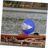 BESPORTBLE Kayak Wind Sail with Clear Window Foldable Canoe Sail for Easy Setup Durable Design Uv Protection for Inflatable Boats and Paddle Boards Blue White view 2