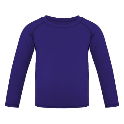 Auranso Boys Rash Guard Swim Shirt UPF 50+ Long Sleeve Sun Protection Quick Dry Shirt Navy 8-9Years