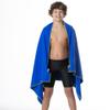 Flow Hydro Sport Towel - Microfiber Quick Dry Swimming Towels for Swim, Pool, Triathlon, and Other Water Sports in Medium, Large, Extra Large, and Hooded Sizes (Blue, Medium (48" x 24")) view 3