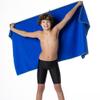 Flow Hydro Sport Towel - Microfiber Quick Dry Swimming Towels for Swim, Pool, Triathlon, and Other Water Sports in Medium, Large, Extra Large, and Hooded Sizes (Blue, Medium (48" x 24")) view 4