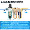 MEANLIN 1/2" NPT 3-Stage Air Dryer for Compressor, Auto Drain view 3