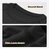 Auranso Boys Rash Guard Swim Shirt UPF 50+ Long Sleeve Sun Protection Quick Dry Shirt Black 6-7Years view 4