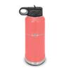RDW F33A Water Bottle 32 oz - Laser Engraved w/Flip Top Removable Straw - Polar Camel - Stainless Steel - Vacuum Insulated - Double Walled - Drinkware Bottles - Aircraft - Coral view 1