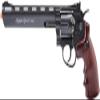 Evike Airsoft - WinGun CO2 Powered Metal High Power Airsoft Magnum Gas Airsoft Revolver (Color: Black / 8") - (PID: 29584) view 3