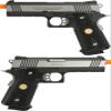 Evike Airsoft - WE-Tech Hi-CAPA Gas Blowback Airsoft Pistol (Model: 4.3 2011 Commander/Two Tone/Green Gas) - (PID: 34356) view 3