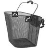 BESPORTBLE Quick Release Front Handlebar Basket for Bike Sturdy Iron Bike Basket Pre-drilled Holes Easy Install Remove view 3