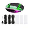 bohally Rudder Slot Fin Boxes Surfboard Fin 0 Degree for Center Fin Box + 5 Degree for Side Fin Box Easy to Install with Screws and Key view 2