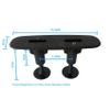 bohally Double Tabs Fins Softboard Fin Plugs 3pcs for Softboard Fin Plugs Surfboard Accessories view 2