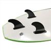 bohally Double Tabs Fins Softboard Fin Plugs 3pcs for Softboard Fin Plugs Surfboard Accessories view 3