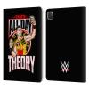 Head Case Designs Officially Licensed WWE All Day Theory Austin Theory Leather Wallet Case Compatible with Apple iPad Pro 11 2020/2021 / 2022 view 1