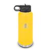CH-53 Super Stallion Water Bottle 32 oz - Laser Engraved w/ Flip Top Removable Straw - Polar Camel - Stainless Steel - Vacuum Insulated - Double Walled - Drinkware Bottles - ch53 helicopter - Yellow view 1