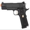 Goldenball X Double Bell M1911 MEU GBB Gas Blowback Airsoft Pistol - Black view 1