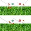 Cheardia 20 Pack Tent Stakes Heavy Duty, 9.75 Inch Yard Stakes Non-Rust Metal Tent Pegs Ground Stakes Tent Spikes for Camping Patio, Garden, Canopies, Grassland, Outdoor, Orange view 4