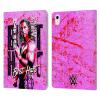 Head Case Designs Officially Licensed WWE Graphics Bret Hart Leather Wallet Case Compatible with Apple iPad Air 11 2020/2022/2024/2025 view 1