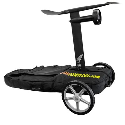 EfoilSolutions Efoil Surf Board Bag with Wheels - Various Hydrofoil Cart Sizes with Pockets for eFoiling Accessories, (Size 1, 46 or smaller)