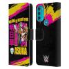 Head Case Designs Officially Licensed WWE No One is Ready Asuka Leather Book Wallet Case Cover Compatible with Motorola Moto G71 5G view 1