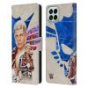Head Case Designs Officially Licensed WWE Superstar Graphics Cody Rhodes Leather Wallet Case Compatible with Samsung Galaxy M53 (2022) view 1