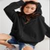 Womens Oversized Waffle Knit Tops Zip Up Hoodies Shirt Jacket Y2K Clothes Teen Girl Fall Casual Shackets with Pockets view 3
