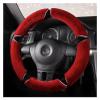 FUERU Car Steering Wheel Cover Set Car Steering Wheel Cover Winter Super Soft Plush Comfortable and Durable Car Interiors (Color : 8#) view 1