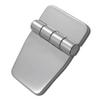 304 Stainless Steel Marine Boat RV Cabin Door Strap Hinge with Cover, Cabinet Hardware Flush Mount Folding Hinges Cleats Chocks view 4