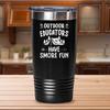 Outdoor Educator Tumbler Wildlife Educator Summer Camp Environmental Education Smore Lover Camping Season Outdoor Adventure (20 oz) view 1
