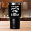 Outdoor Educator Tumbler Wildlife Educator Summer Camp Environmental Education Smore Lover Camping Season Outdoor Adventure (20 oz) view 2