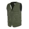 OU YA WOLF Men's Outdoor Multi Pockets Cargo Travel Camera Fishing Safari Utility Vests 3X-Large Green view 4