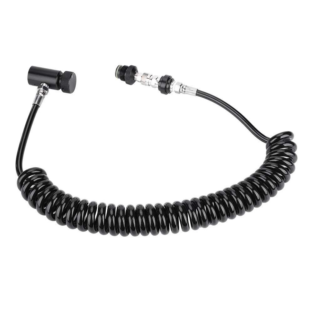 Paintball Marker Remote Coil Cylinder Connection Valve Hose Corrugated Hose for Paintball High Pressure Air