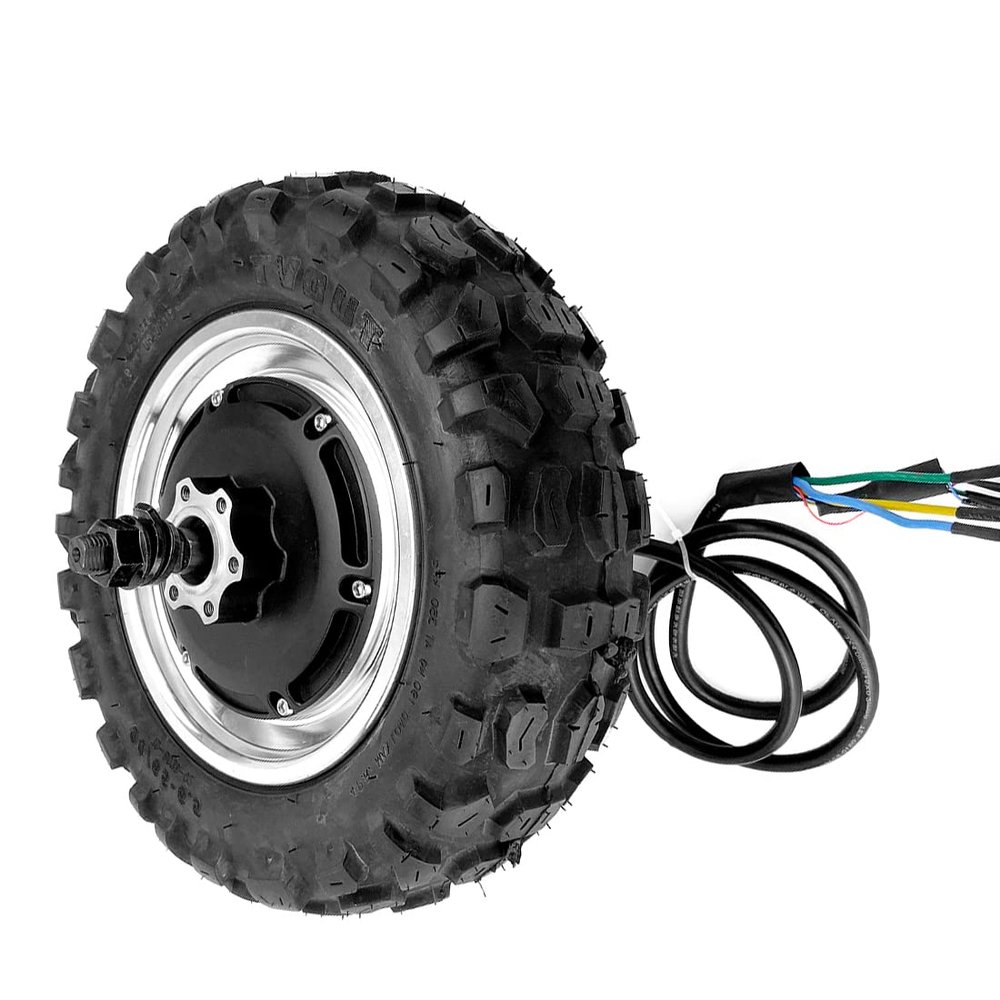 72V 3500W 11 inch Brushless Hub Motor Wheel For Off Road Scooter (72V 3500W off road tire)
