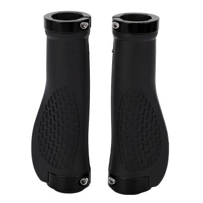 2 Pieces Electric Scooter Handle Sleeve Silicone Prevent Slip Replacement Scooter Handle Bar Grip Cover (Black)