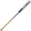 ZETT BWT17084P Baseball Hard Baseball Bat, Wooden (Gochiku), Excellent Balance, 33.1 inches (84 cm), 31.8 oz (900 g), Silver (1300GE) view 1
