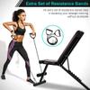 RIEJIN Workout Bench, Adjustable Weight Bench Folding Weight Bench, 3 Sec Fast Folding Workout Bench for Decline/Incline/Bench Press view 2