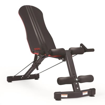RIEJIN Weight Bench, Adjustable Strength Training Bench for Full Body Workout with Fast Folding-New Version, Incline Decline Bench with Fast Folding