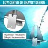 13LB Boat Anchor Kit, Fluke Style Anchor, Hot-Dipped Galvanized Steel, Kit Includes Galvanized Fluke Anchor, Anchor Chain,Rope, Shackles,Boat Anchors for 15'-23' Boats,13lb view 2